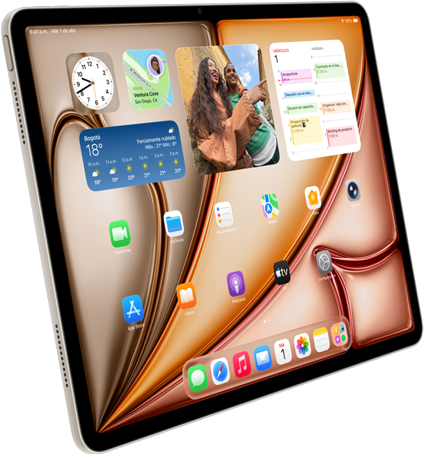 iPad Air blanco estelar