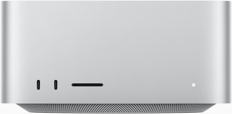 Mac Studio vist forfra